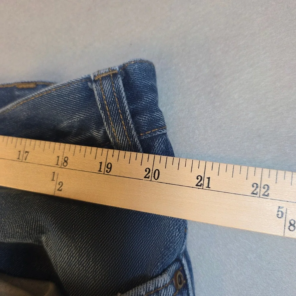 Kirkland Signature Mens Relaxed Fit Denim Jeans Blue 42x30 Vintage Look